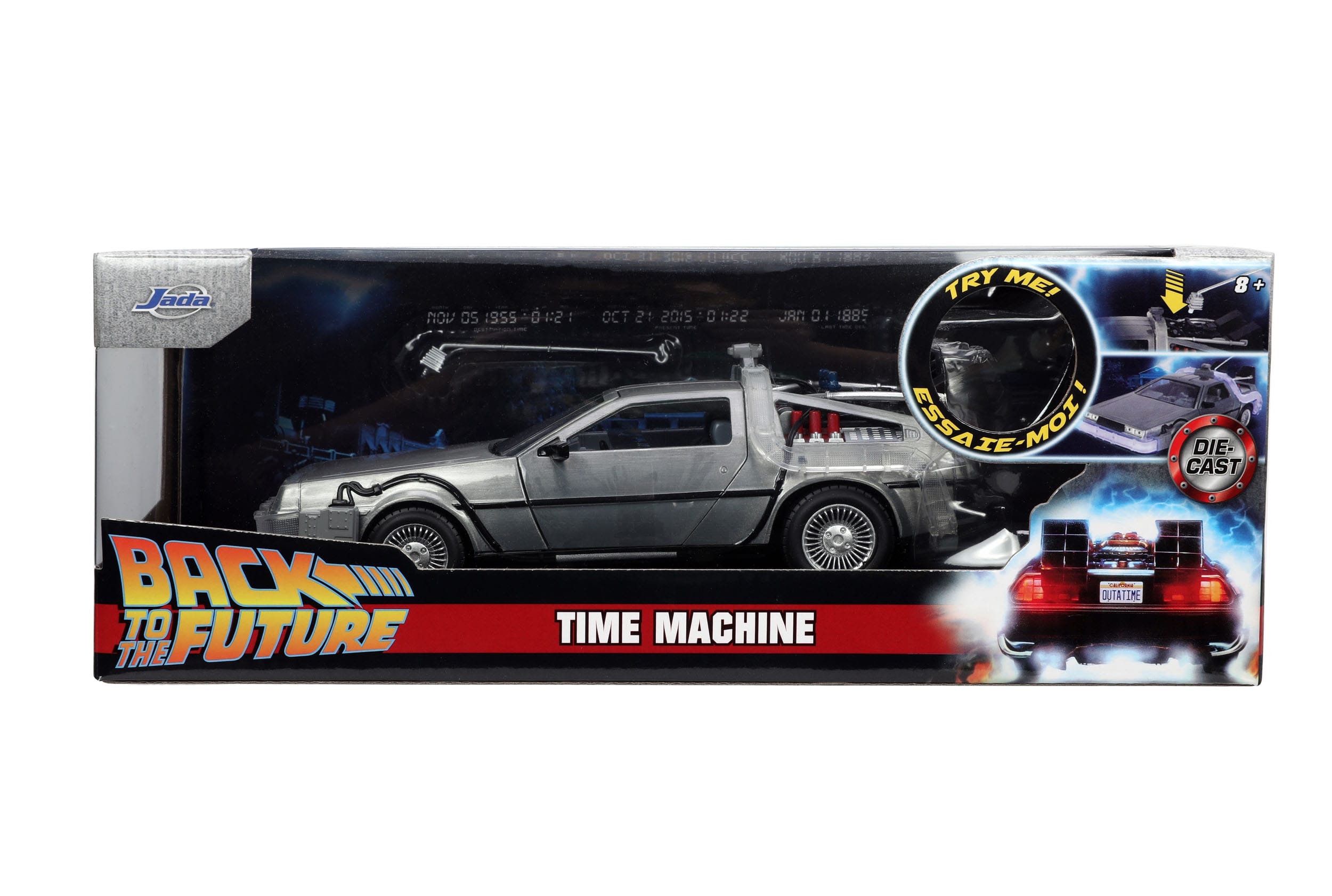 Otra imagen de Regreso al futuro - Delorean escala 1/24 de la pelíacula 1